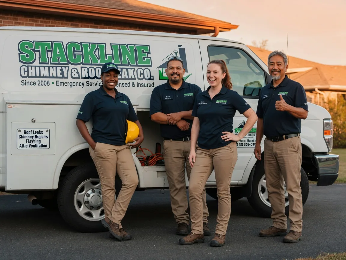 Chimney flashing repair company in Brielle, NJ